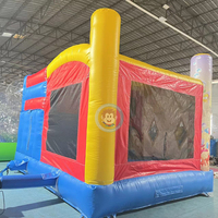 Château gonflable sur le thème de la mer avec toboggan, jeux gonflables commerciaux, château rebondissant pour les fêtes d'enfants, divertissement pour les événements