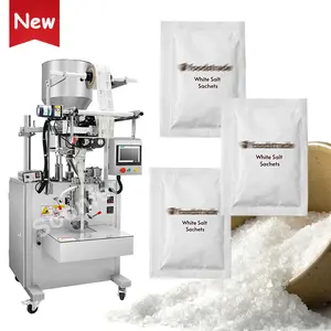 High Speed Fully Automatic Bath Salt Packaging Machine Vertical Granule Salt Sachet Packing Machine