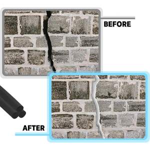 מוט אחורי שחור, גומי קאולק שומר חבלים בטון מילוי מזג אוויר פס עבור פערים ומפרקים - Product Image 2