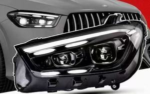 Nouveaux phares à LED <span class=keywords><strong>Mercedes</strong></span>-Benz GLE W167/V167 avec lentille de projecteur 2018-2023 GLE <span class=keywords><strong>350</strong></span> 4000 <span class=keywords><strong>Lm</strong></span> 3000 K 12V Accessoires automobiles - Product Image 2