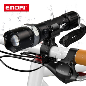 Chất Lượng Cao Nhôm 18650 Pin Không Thấm Nước Tự Vệ Xử Lý Đèn Pin - Product Image 1