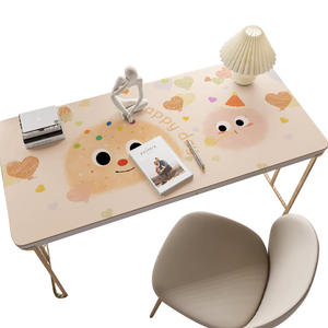 สกาย ปอมปอมแผ่นรองโต๊ะทรงสี่เหลี่ยมผืนผ้า Tpu ป้องกันคราบสำหรับเด็กเรียนรู้การใช้ในบ้าน - Product Image 3