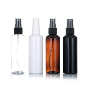 Rỗng 5Ml 10Ml 20Ml 30Ml 50Ml 60Ml 100Ml 120Ml 150Ml 200Ml 250Ml 2Oz 4Oz 8Oz Sương Đen Trắng Nhựa Phun Chai Với <span class=keywords><strong>Cap</strong></span> - Product Image 1