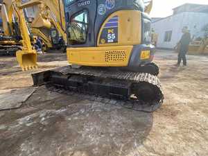 Mini excavatrice PC55mr-2 d'occasion de chenille de KOMATSU de 5,5 tonnes petit équipement utilisé KOMATSU original du Japon PC30 PC40 PC50 PC55 - Product Image 4