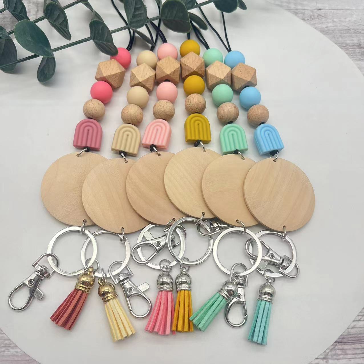 Manufacturer Wholesale Custom Color Soft Silicone Lanyard Promotional Phone Accessory Image 3