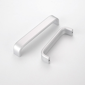 Solid Aluminum Alloy Cabinet Handles Bar Shape Durable Furniture <b>Hardware</b> for Drawer <b>Wardrobe</b> Door - Product Image 3
