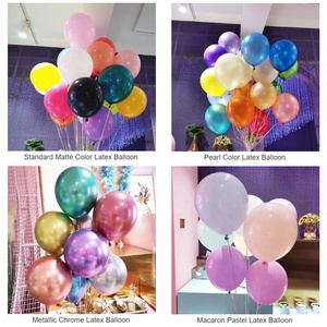 Ballon rond à hélium en Latex couleur Macaron, grande taille, 5 "12" 16 18 36 pouces, en Satin blanc violet rose