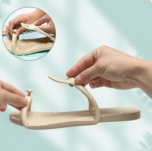 Pantofole da viaggio portatili pieghevoli per la <span class=keywords><strong>casa</strong></span> da uomo e donna per viaggi d'affari antiscivolo coppia pantofole da spiaggia all'aperto - Product Image 6