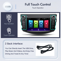 Android 13 9 / 10 pulgadas universal host car multimedia WiFi GPS Radio Bluetooth GPS car audio para KIA Toyota Nissan Volkswage