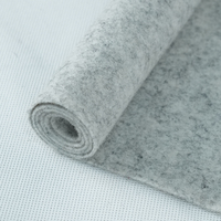 Tissu en feutre de laine en rouleau, découpé sur mesure pour les travaux manuels, fournitures de couture, matériau naturel doux non tissé, vente en gros