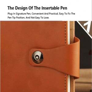 Custom A5 Leather <b>Ring</b> Binder Organizer Loose-leaf File <b>Folder</b> 2026 Planner Planners and Journals Notebook - Product Image 3