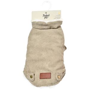 नई फैक्टरी शैली पालतू कॉरडरॉय जैकेट गर्म आलीशान सर्दियों पालतू जानवर कोट कुत्तों के लिए - Product Image 4