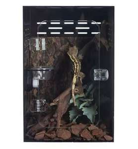 <span class=keywords><strong>Cage</strong></span> d'élevage personnalisable pour serpent, gecko, lézard, en PVC et acrylique, enclos classique pour reptiles, boîte respirante pour fournitures de reptiles - Product Image 6