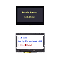 Écran tactile LED LCD pour ordinateur portable HP Chromebook/Probook, ensemble d'affichage numériseur, pièces de rechange pour tous les modèles, vente en gros