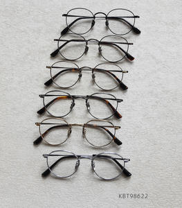 <span class=keywords><strong>Lennon</strong></span> Titanium <span class=keywords><strong>Lunettes</strong></span> <span class=keywords><strong>rondes</strong></span> Hommes Femmes Handmade Ultra-Light Small Frame Retro <span class=keywords><strong>Lunettes</strong></span> Myopie Oculos - Product Image 2