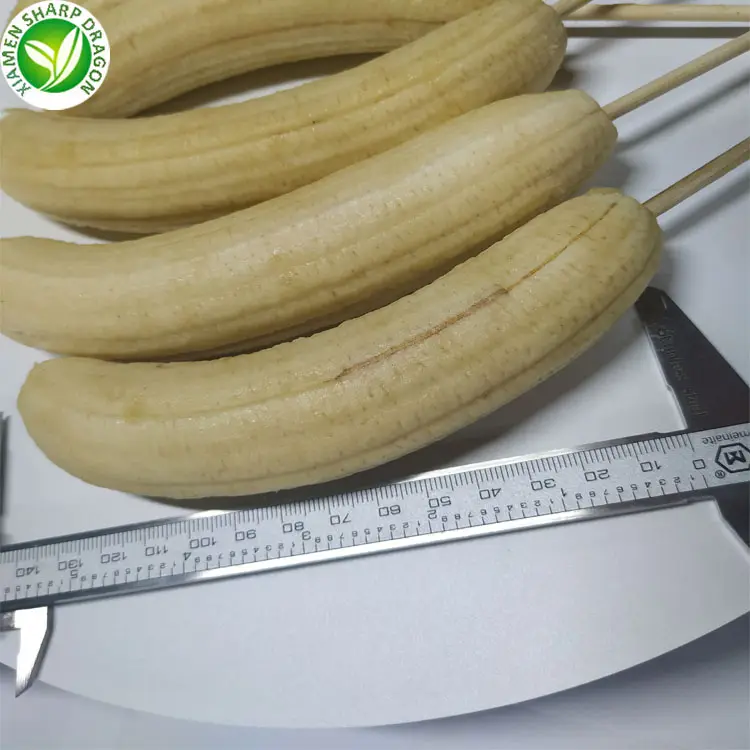 자연 바나나 에디블 SD 벌크 포장 말린 바나나 냉동 중국 24 개월 미만 18 도 유통 기한 10 톤 10 Kg Iqf