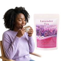 Teh Lavender Mentah Premium Grade untuk Mengurangi Stres dan Membantu Tidur, Kemasan Besar