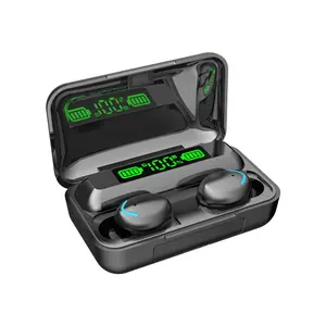 F9 TWS kabellose Gaming-Kopfhörer mit LED-Anzeige Bluetooth Power Bank wasserdichte Ohrhörer Mikrofon für Sport und Gamern