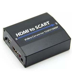 ตัวแปลงวิดีโอเสียงเป็น HDM1 1080P เป็น SCART อะแดปเตอร์สำคัญสำหรับ HDTV, <span class=keywords><strong>Sky</strong></span> <span class=keywords><strong>Box</strong></span>, เครื่องเล่นดีวีดี - Product Image 2