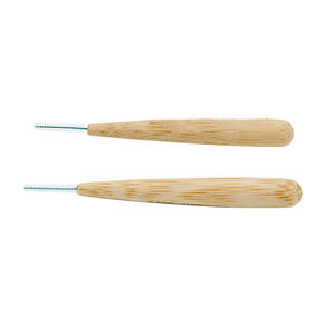 Microcepillos dentales de bambú biodegradables con mango cómodo Tipo L <span class=keywords><strong>Cepillo</strong></span> <span class=keywords><strong>interdental</strong></span> Característica para una limpieza efectiva - Product Image 3