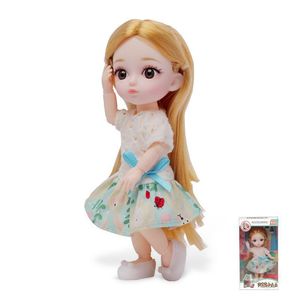 Poupée articulée en vinyle personnalisée de haute qualité pour fée, 17 cm, poupée BJD - Product Image 5