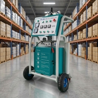 Machine à pulvérisation de mousse pour tuyaux en nylon, équipement d'isolation PU 11MPa pour conduits d'air de ventilation minière, stock USA, prêt à être expédié