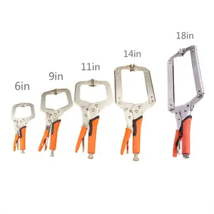 6/9/11/14/18 inch Multi-function Steel C clamp Vice Grip Locking Plier