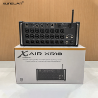 Mélangeur Audio Numérique 18 Canaux XR12/XR18 avec Ventilateur, Contrôleur Sonore Xair18, Module WiFi Intégré et Enregistreur Stéréo USB