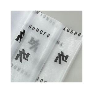 Translucent 23g Food Grade Chocolate Wrapping <b>Paper</b> Double-Sided Glossy Printed Logo Moisture Proof and Smooth Coated Wax - Product Image 1