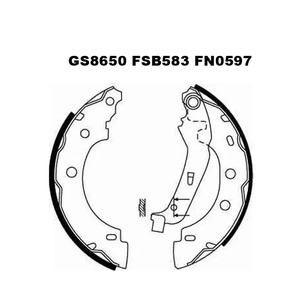 Jeu de mâchoires de frein GS8650 pour NISSAN KUBISTAR <span class=keywords><strong>Van</strong></span> (X76). <span class=keywords><strong>RENAULT</strong></span> <span class=keywords><strong>KANGOO</strong></span> (KC0/1 _), <span class=keywords><strong>KANGOO</strong></span> <span class=keywords><strong>Express</strong></span> (FC0/1 _) - Product Image 4