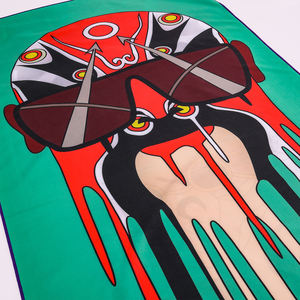 Toalla de playa de secado rápido sin arena impresa personalizada de etiqueta privada al por mayor - Product Image 6