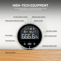 Electronic Ruler Digital Wheel Ruler Range Finder 99.9m LCD Display High Accuracy Handheld Length Measure Gage Measure Tape