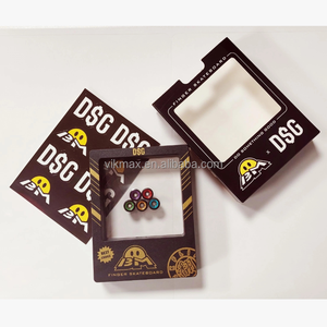 ล้อฟิงเกอร์บอร์ด CNC พร้อมลูกปืน ABEC-7 ประสิทธิภาพสูง วัสดุ POM อะไหล่เปลี่ยนสำหรับมินิฟิงเกอร์สเก็ตบอร์ด ชุด 2 ชิ้น รับน้ำหนักได้ 150 กก. - Product Image 3