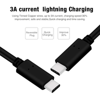 Kabel USB C Kecepatan Transmisi Data Tinggi 5Gbps Tipe C