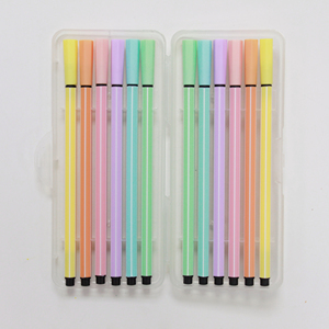 Promotional Gift <strong>Pens</strong> 12 Colour <strong>Watercolour</strong> <strong>Pen</strong> Set School Office Use Art Marker Colour Fineliner <strong>Pens</strong> - Product Image 5
