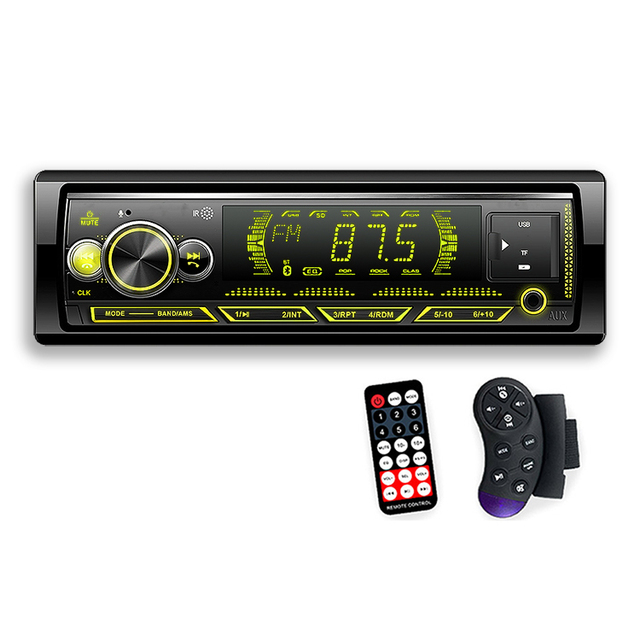 New Fm Transmitter Smart Car Radio Single 1 Din Car Mp3 Player Wireless Bt Mp3 Player Car