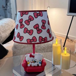Lampe de bureau Hello Kitty, lumière chaude, veilleuse LED pour chambre à coucher, lampe décorative - Product Image 2