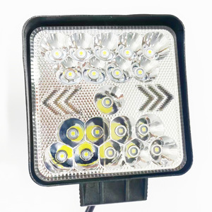 ไฟสปอร์ตไลท์ LED 4 นิ้ว 57W ทรงสี่เหลี่ยม สำหรับรถออฟโรด ตัวเรือนอะลูมิเนียมอัลลอยด์ ใช้ไฟ DC - Product Image 1