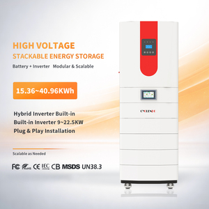 Batería Doméstica Apilable Todo en Uno de Alto Voltaje de 20KWh 30KWh con Comunicación Híbrida Integrada CAN/RS-485 - Product Image 1