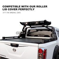 Barra Antivuelco Deportiva Universal de Acero, Canasta Portaequipajes, Diseño de Carbono 4x4, Modelos de Automóviles Chevy Silverado Colorado GMC Sierra Ford Isuzu