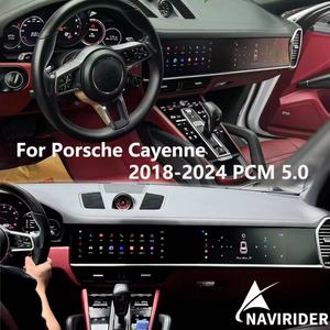 Radio para Auto de Última Generación para PCM 5.0 2018-2024, Receptor Estéreo con Pantalla Doble Android, Reproductor Multimedia, GPS, para el Tablero - Product Image 1