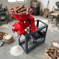 Moulin à farine automatique pour céréales (blé, maïs, soja) et manioc, avec moteur à essence, pour farine sèche et humide - Prix compétitif