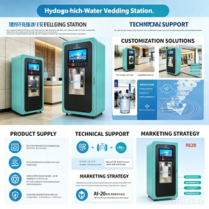 Hydrogen Rich Water Vending Station ISO Certified Cold Household Eco-Friendly High Hydrogen Content 3000-4000ppb One-stop - Product Image 3