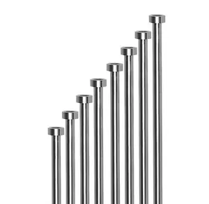 Pin injeksi baja Diameter 10 cetakan injeksi pin langkah ejektor kualitas tinggi