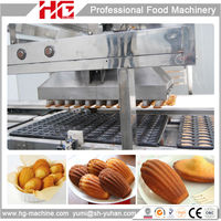 Ligne de production automatique de gâteaux en couches durables de haute qualité Machines de traitement de cupcakes Ligne de production de gâteaux à haute capacité