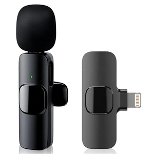 Micrófono Lavalier K9 Micrófono inalámbrico para Iphone Collar de solapa microfono lavalie micro cravate sans fil Tipo C Mic para <span class=keywords><strong>Android</strong></span> - Product Image 2