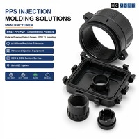 Fabricant de moulage par injection PPS sur mesure pour les couvercles optiques fabriqués selon des plans