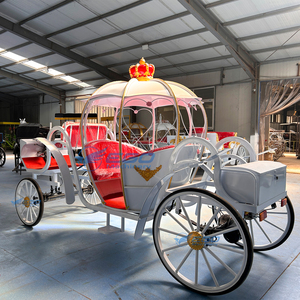 Carruaje de Cenicienta en Venta, Transporte Especial, Carruaje de Fantasía de Princesa Calabaza, Carruaje Eléctrico en Venta - Product Image 2