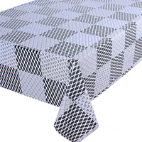 Rouleau de nappe jetable en PVC moderne, imperméable, résistant à la chaleur et gaufré