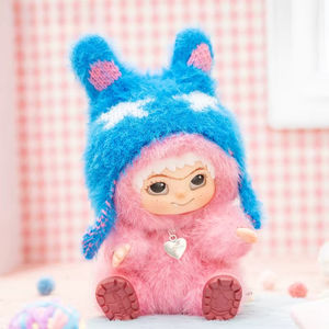 WAKUKU Plush Party Series Blind Box Figurine en peluche mignonne à collectionner Poupée <span class=keywords><strong>de</strong></span> présentation Cadeau Polyester Unisexe Tous âges - Product Image 6